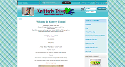 Desktop Screenshot of knitterlythings.com